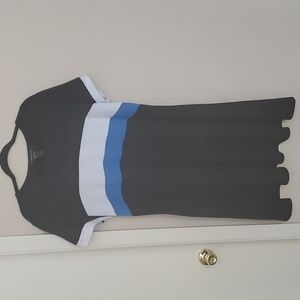 Black Colorblock Dress